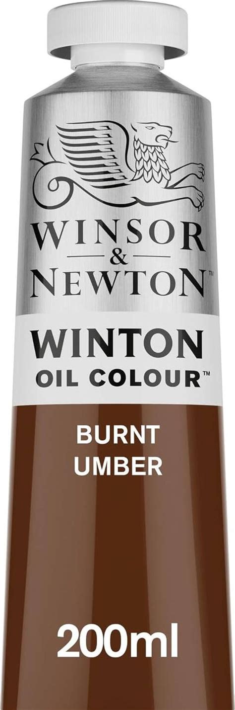 Winsor Newton Winton Oil Color Burnt Umber 76 200ml Pris