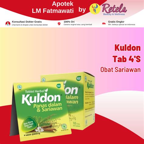 Jual Kuldon Sariawan Strip Tablet Shopee Indonesia