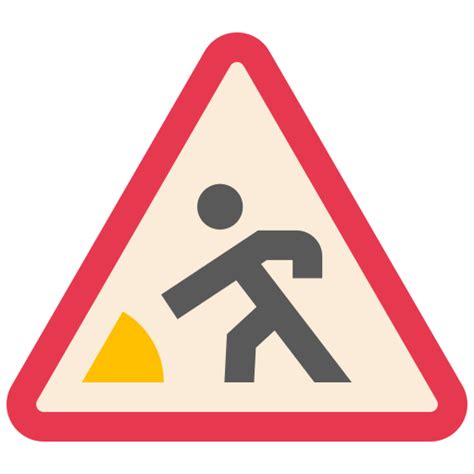 Work ahead - Free signaling icons