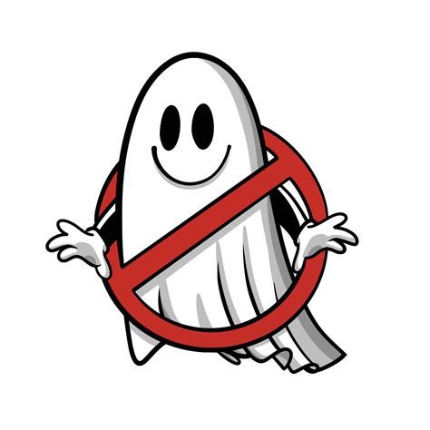 Ghost Danger Cartoon 11859215 Vector Art at Vecteezy