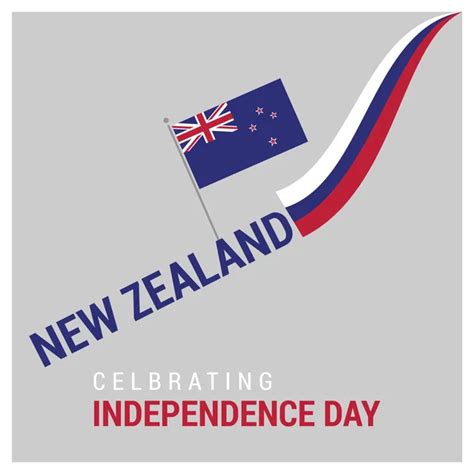 New Zealand Independence Day poster Stock Vector by ©ibrandify 109534656