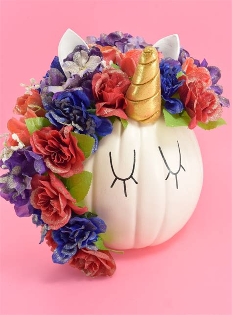 Unicorn pumpkin DIY tutorials FTW! | Cool Mom Picks