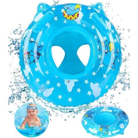 Bouée Bébé Bouée Piscine Enfant Anneaux de Natation Gonflable avec