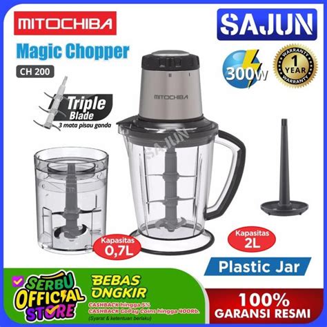 Jual Mitochiba Food Chopper Ch Kapasitas Liter Blender