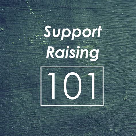 Support Raising 101 The Planting Academy And Pebble Training