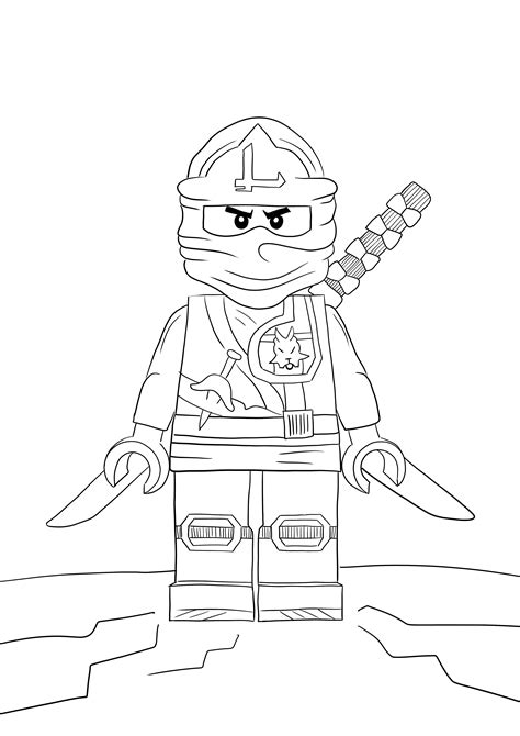 ninja ninjago coloring pages 7