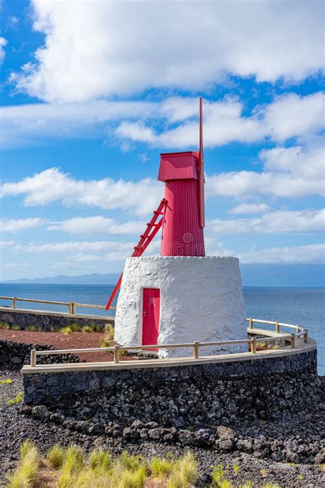 Windmill With Unique Characteristics From The Azorean Parish Of