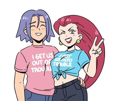jessie and james (pokemon and 1 more) drawn by kiana_mai | Danbooru