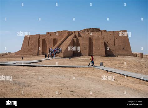 Ziggurat of Ur is a Neo-Sumerian ziggurat on the site of the ancient city of Ur near Nasiriyah ...