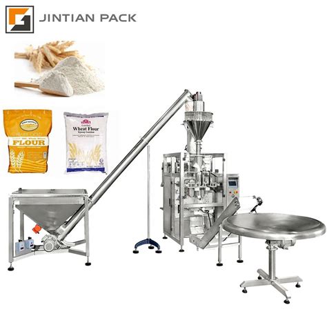 Ce Vertical Powder Filling Bagging Machine Automatic Wheat Flour Powder