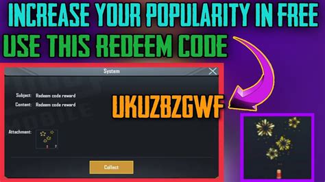 Pubg Mobile Redeem Code New Trick Increase Popularity In Free