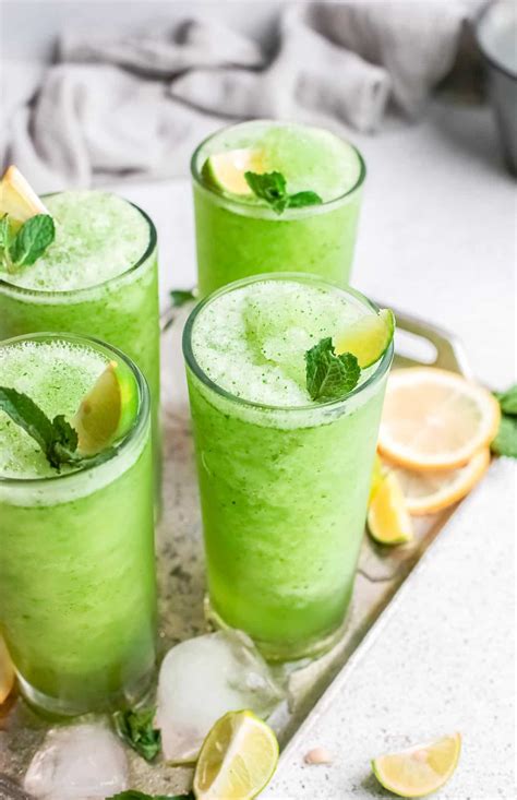 Limonana Recipe - Frozen Mint Lemonade - Boulder Locavore