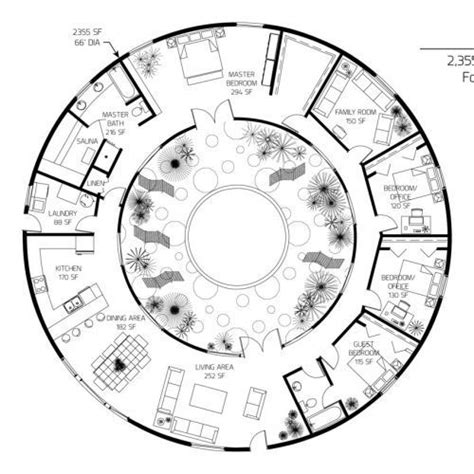 Monolithic Domes Floor Plans Fresh Round House Plans Floor Plan Dl