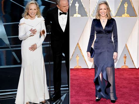 Oscars 2017: Faye Dunaway Changes Gowns During the Show | PEOPLE.com