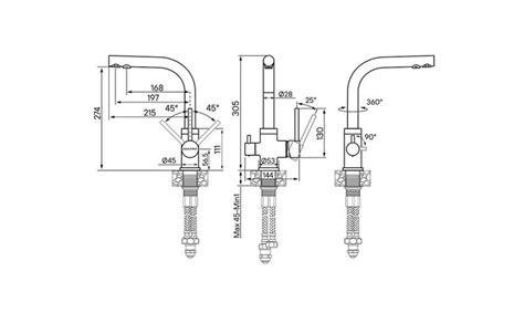 Смеситель для кухни Paulmark Essen Es213011-BLMCR купить в Москве.