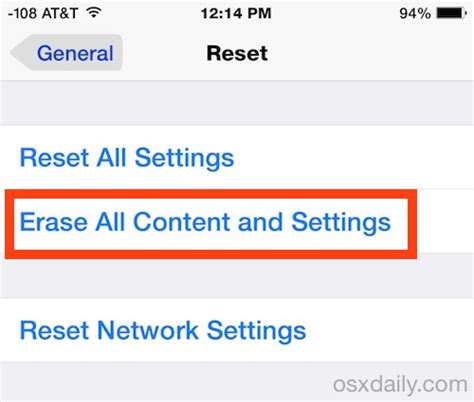 how to reset apple phone to factory settings