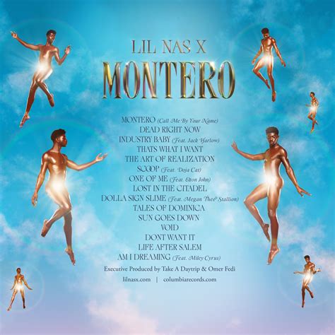 Lil Nas X Surprises on MONTERO Album • Music Daily