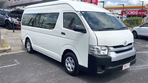 2017 Toyota Hiace Commuter Bus Done Only 44 000km Youtube