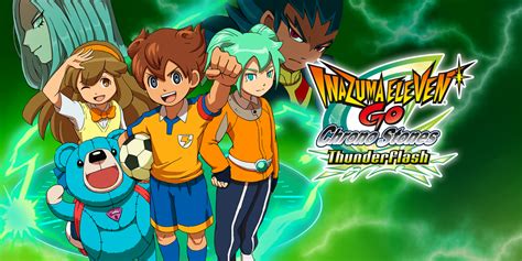 Inazuma Eleven Go Chrono Stones Thunderflash Nintendo 3ds Jogos