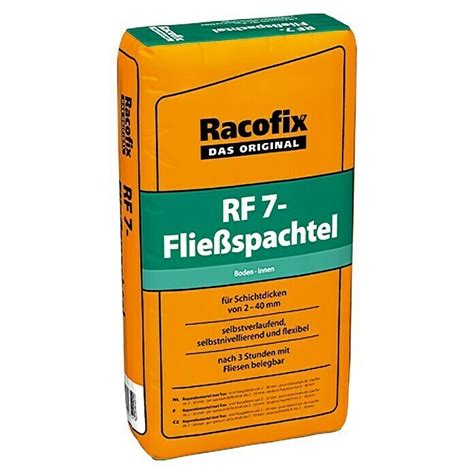 Racofix fließspachtel rf 7 25 kg schichtdicke 2 40 mm Angebot bei