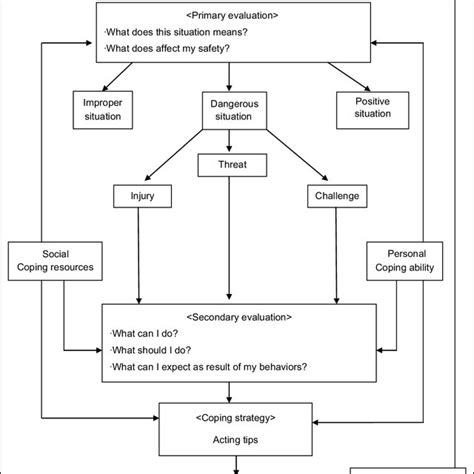 Lazaruss 1966 Process Model Of Stress And Coping Download Scientific Diagram