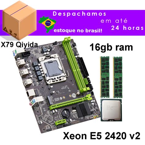 Kit Xeon Placa M E X Atermiter E V Gb Ram Novo