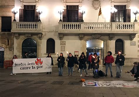 M S De Persones Es Van Concentrar Ahir A Vilafranca En Rebuig A L