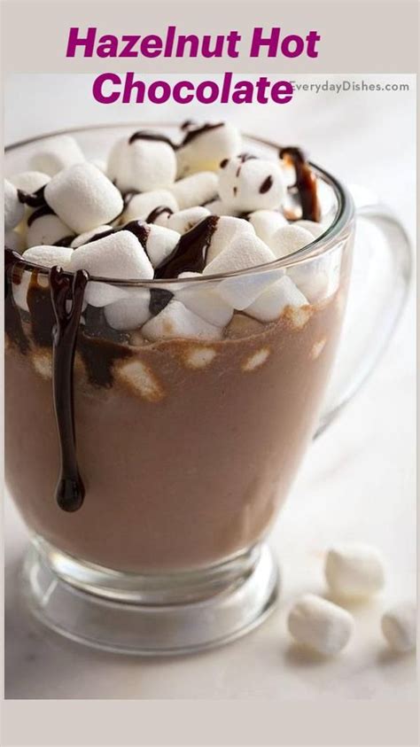 Hazelnut Hot Chocolate Receitas Saborosas Receitas Interessantes Receitas Gostosas