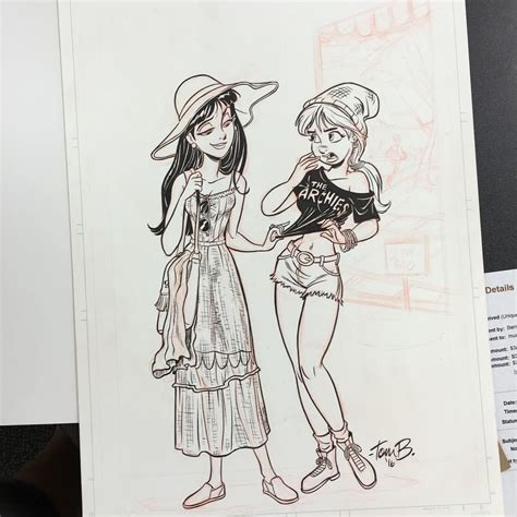 Tombancroft1 Cover Art Betty And Veronica Character Design