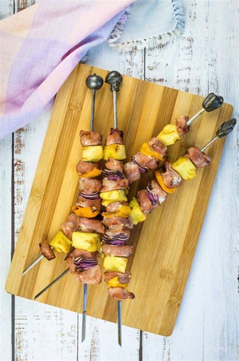 Smoked Pork & Pineapple Skewers - Cook What You Love