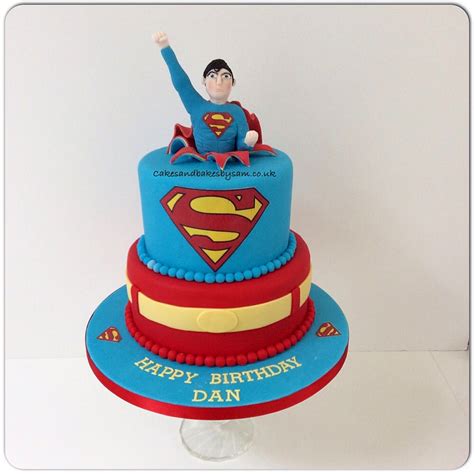 Superman Birthday Cake Superman Birthday Cake Superman Cakes Cake