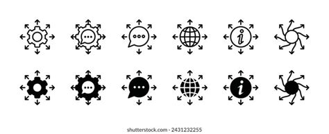 thousand versatility icons royalty  images stock