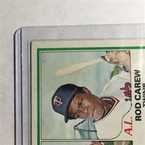 Topps Rod Carew Dave Parker Batting Leaders Excellent Ebay