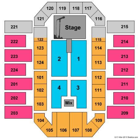 James Brown Arena Tickets and James Brown Arena Seating Chart - Buy ...