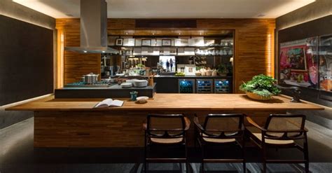 Ilha Com Mesa Integrada - 16 ideias de Ilha com mesa integrada para salvar hoje | cozinhas ...