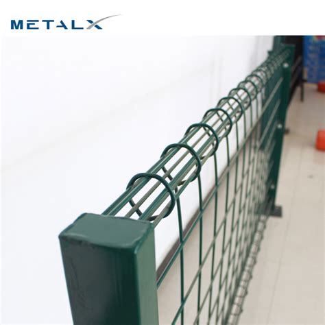 PVC Coated Double Loop Wire Mesh Fence Double Loop Mesh Fence China