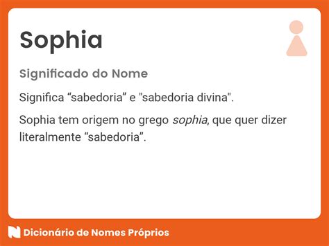 Significado Do Nome Sophia