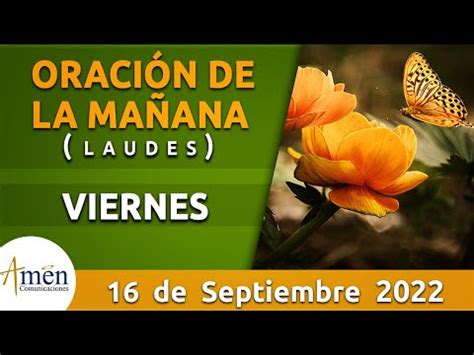 Oración de la Mañana de hoy Viernes 16 Septiembre 2022 l Padre Carlos