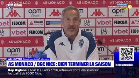 AS Monaco OGC Nice L Objectif Est De Bien Terminer La Saison