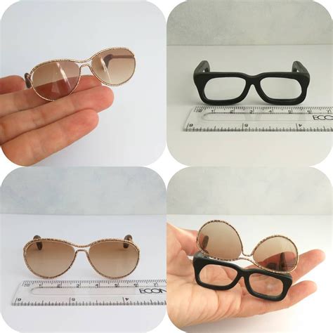 Glasses For Doll Miniature Doll Glasses Doll Accessories Custom Glasses Doll Accessories