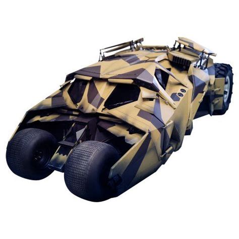Hot Toys Batmobile Tumbler Camouflage Version 1 6 Scale Figure Batman The Dark Knight
