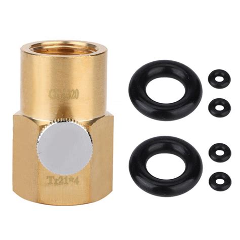 TR21 4 To CGA320 Brass Soda Bottle Adapter CO2 Fil Grandado