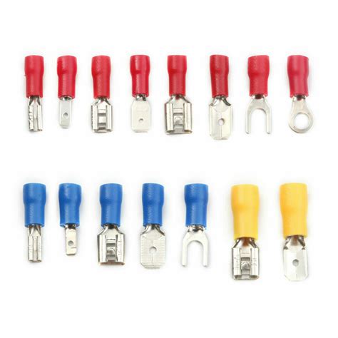 280pcs Assorted Crimp Spade Terminals Insulated Electrical Wire