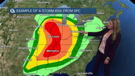 Storm Prediction Center: Here's what severe risk categories mean