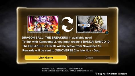 DRAGON BALL XENOVERSE 2 New Breakers Free Update YouTube