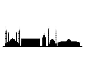 Ankara Skyline Poster Vector Images (34)