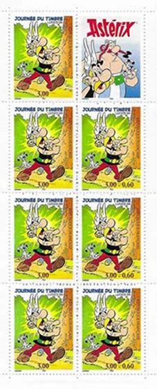 Carnet 1999 Astérix Philatélie News