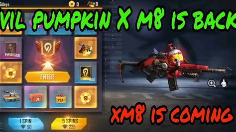 Evil Pumpkin Xm Is Back Free Fire Up Coming Incubator Sankar Gaming