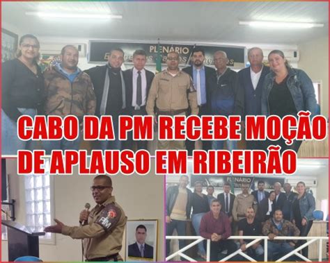 RECONHECIMENTO Cabo PM Altino Paiva é homenageado Moção de