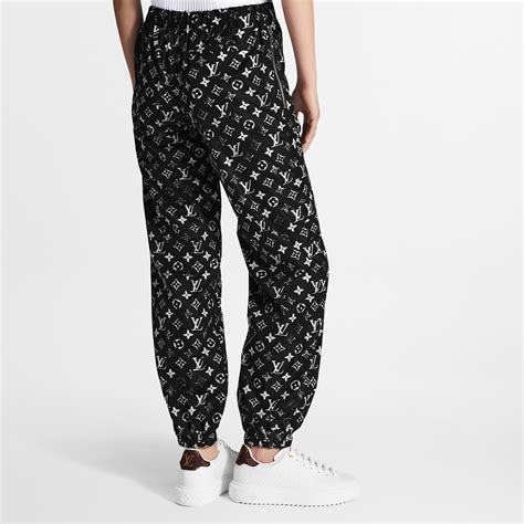 Stencil Effect Monogram Jogging Pants Ready To Wear Louis Vuitton